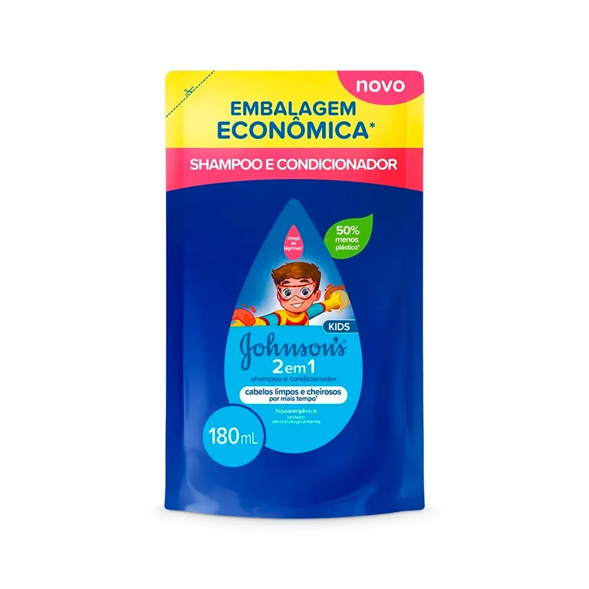 Shampoo 2 em 1 's Kids Johnson 180ML