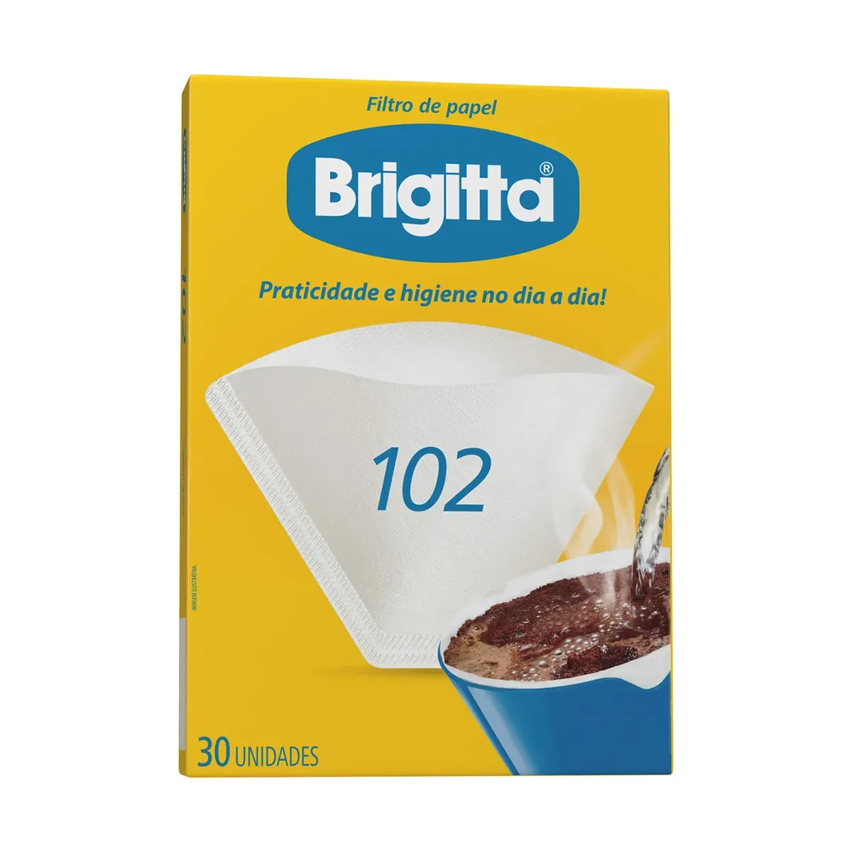 Filtro de Papel Brigitta 102 30UN