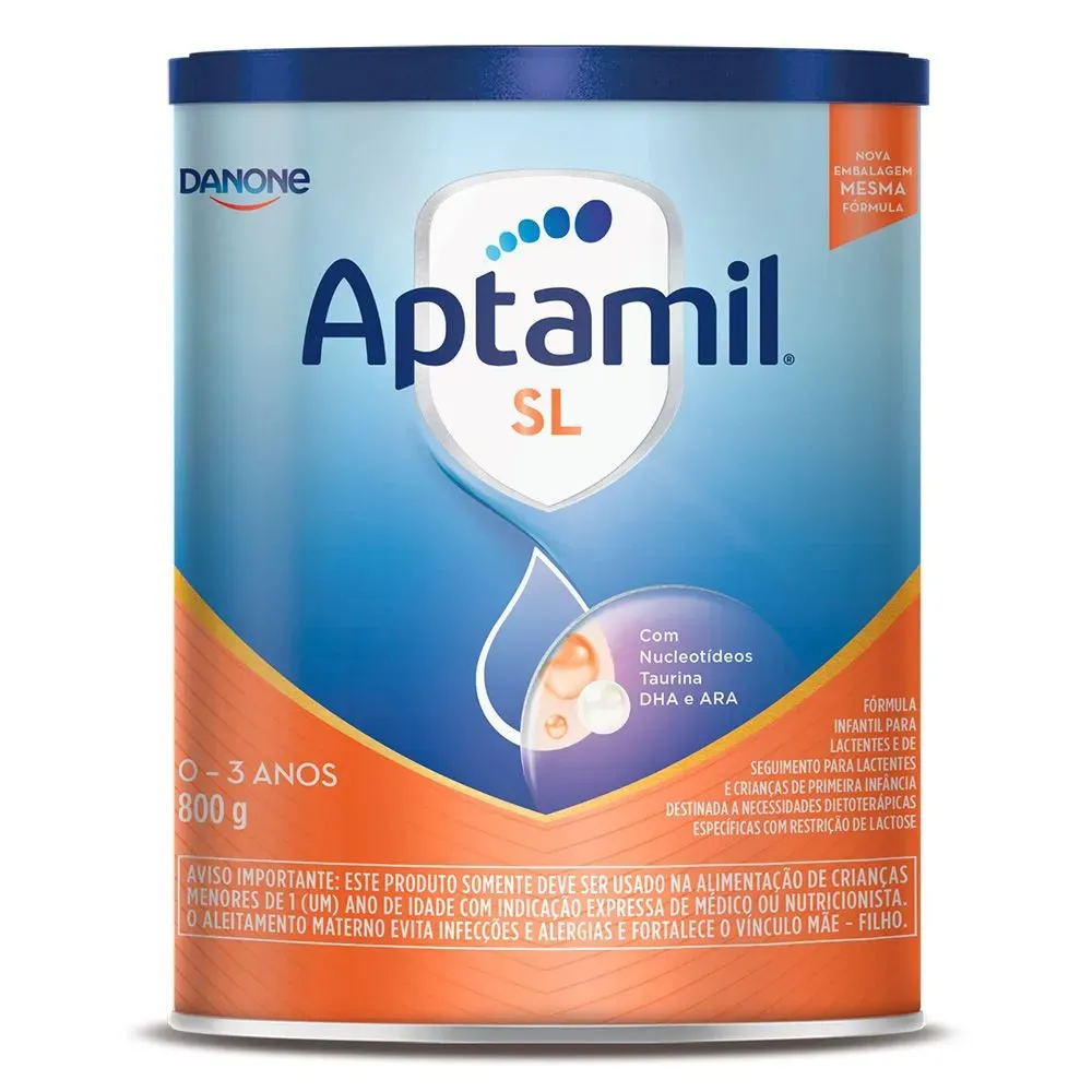 Fórmula Infantil Aptamil sem Lactose 800G