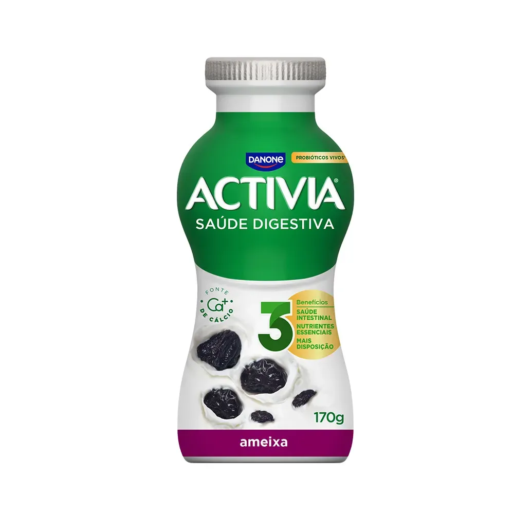 Leite Fermentado Ameixa Activia 170G