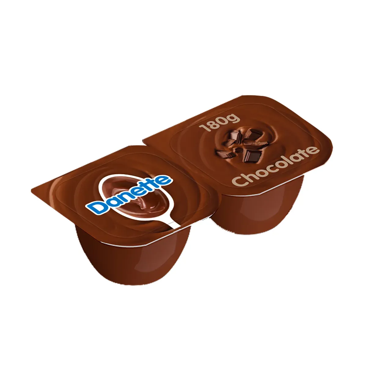 Sobremesa de Chocolate Danette com Danone 180G 2UN