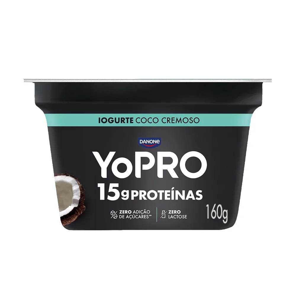 YoPRO Iogurte de Proteínas Coco Cremoso 160G