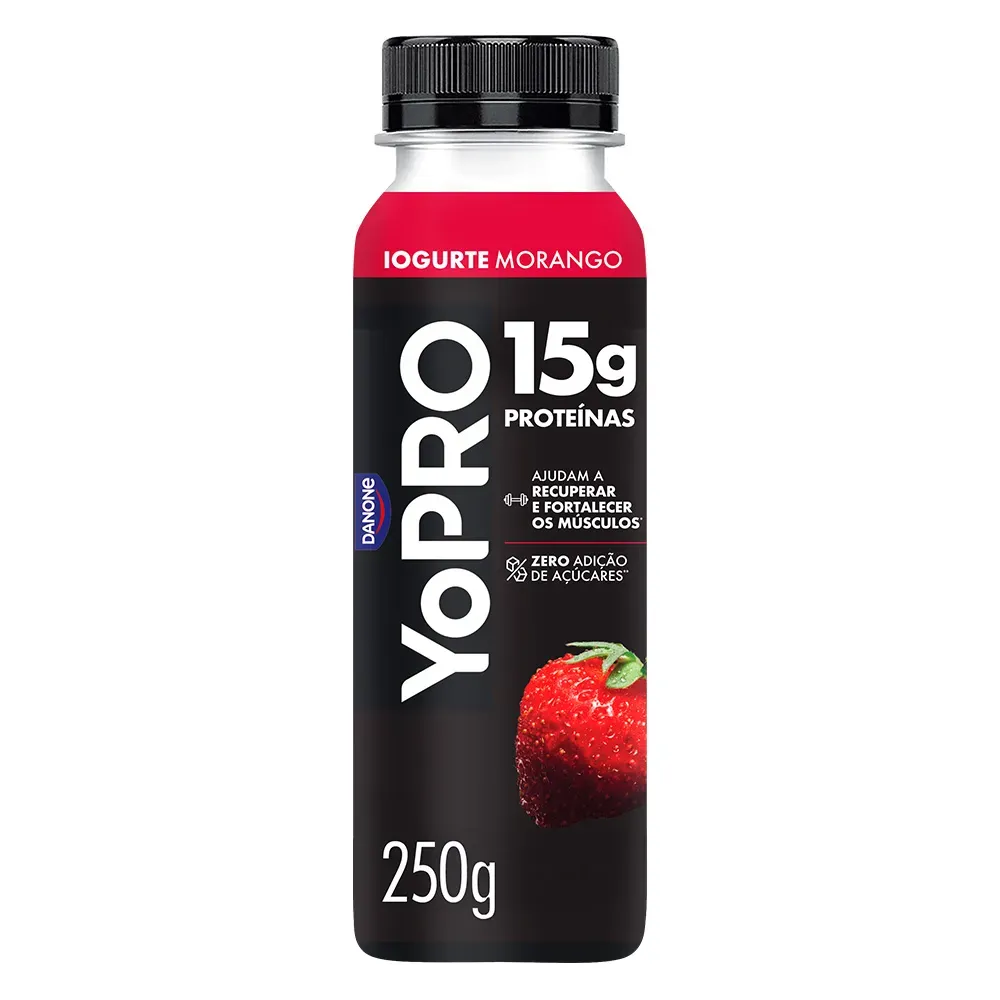 Iogurte Zero Lactose Morango Yopro 250G