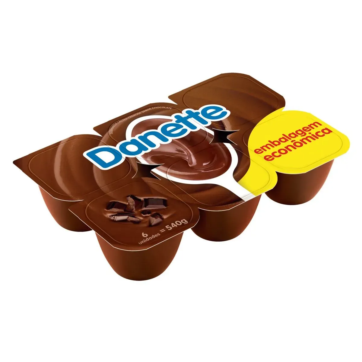 Sobremesa Láctea Chocolate ao Leite Danette 540G