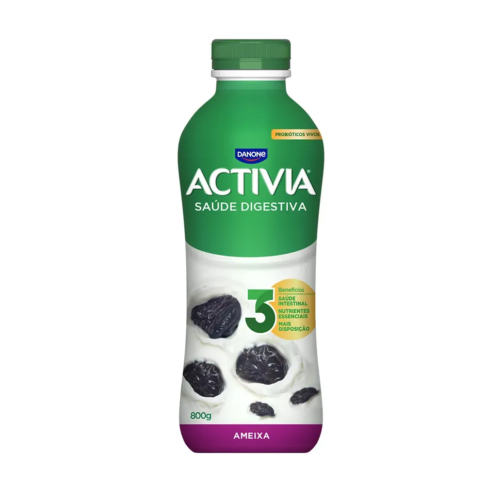 Leite Fermentado Ameixa Activia 800G