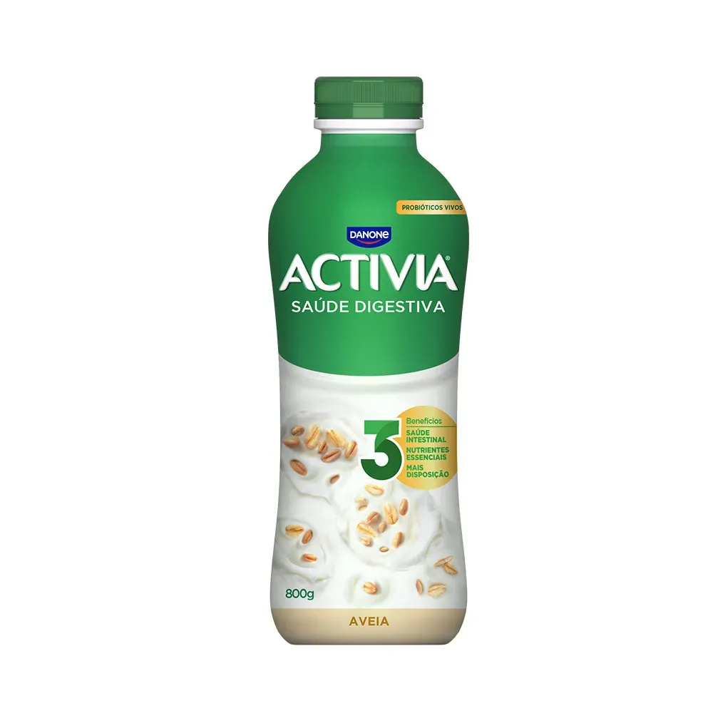 Leite Fermentado Aveia Activia 800G