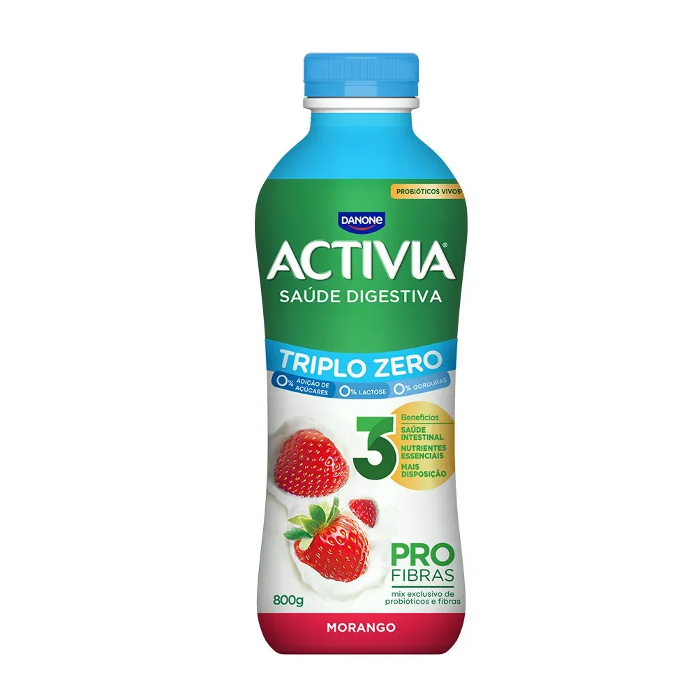 Leite Fermentado Desnatado Zero Activia 800G