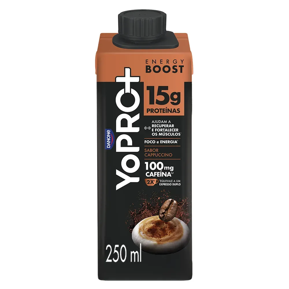 Bebida Láctea Cappuccino Zero Lactose Yopro 250ML