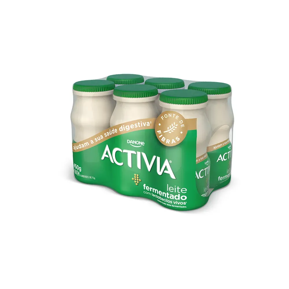Leite Fermentado Desnatado Activia 450G 6UN
