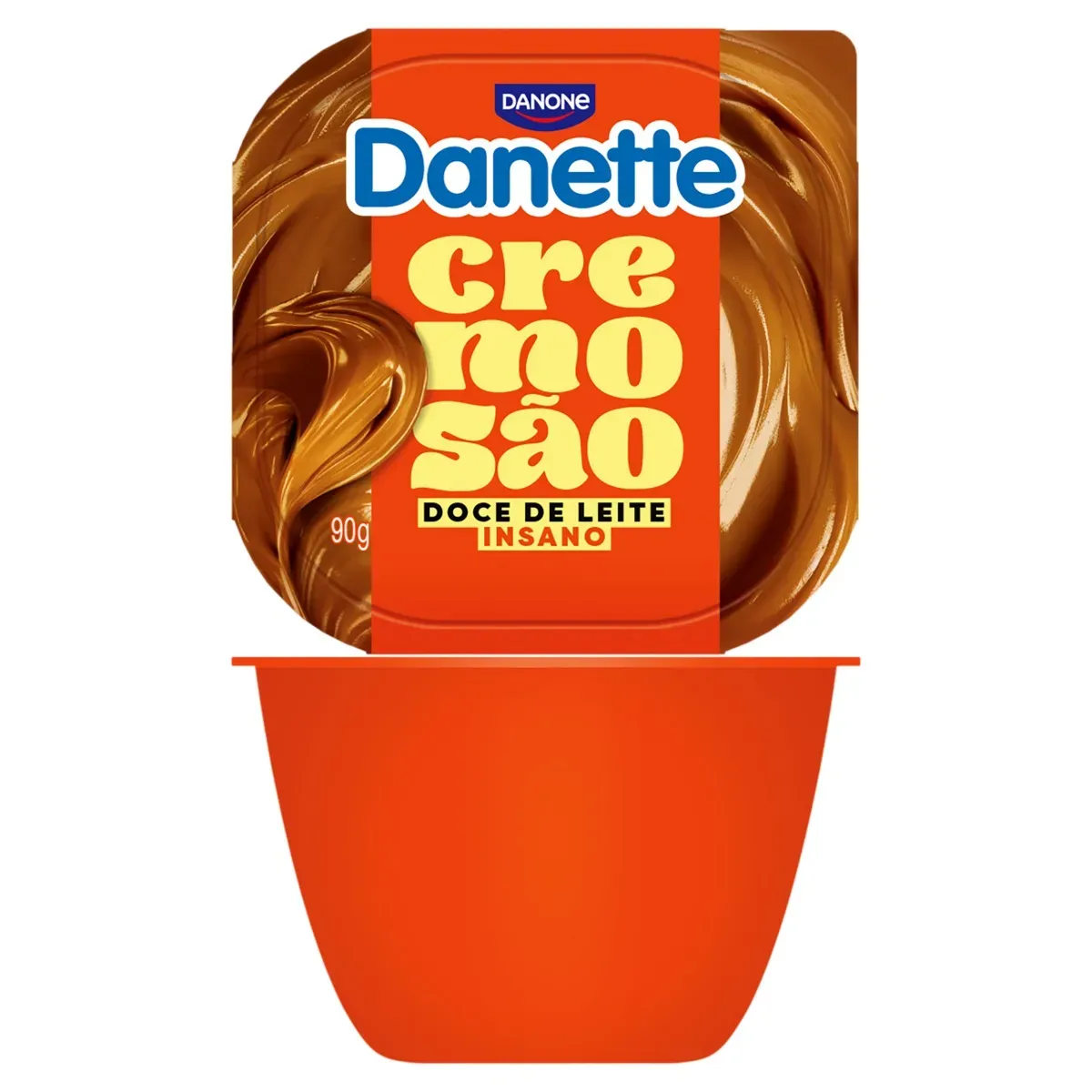 Sobremesa Láctea Doce Leite Insano Danette 90G