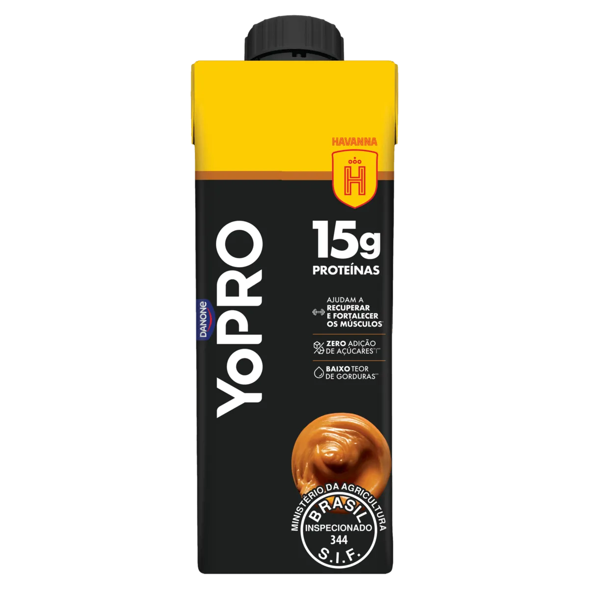 Bebida Láctea Shake Doce Leite Havanna Zero 250ML