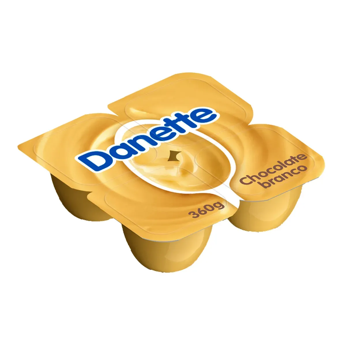 Sobremesa Danette Chocolate Branco 360G 4UN
