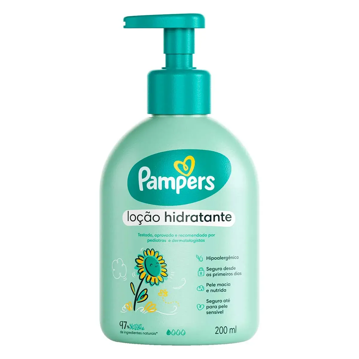 Loção Infantil Hidratante Pampers 200ML