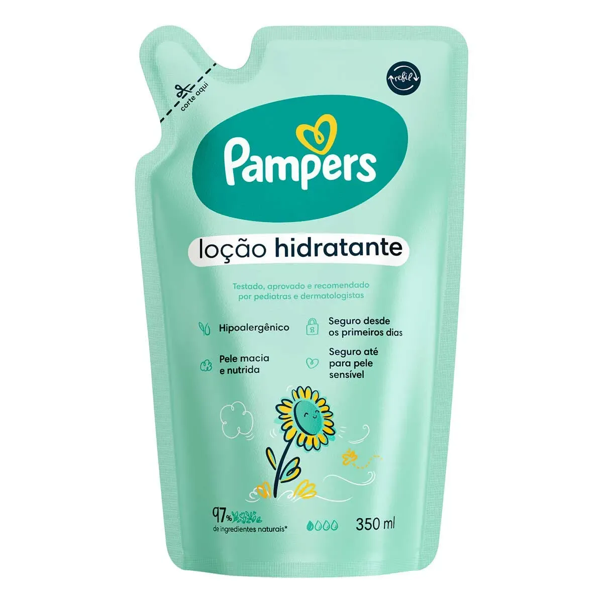 Shampoo Infantil de Glicerina Pampers 200ML