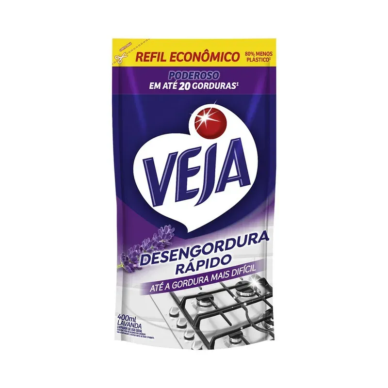 Desengordura Rápido Limpador Lavanda Veja 400ML