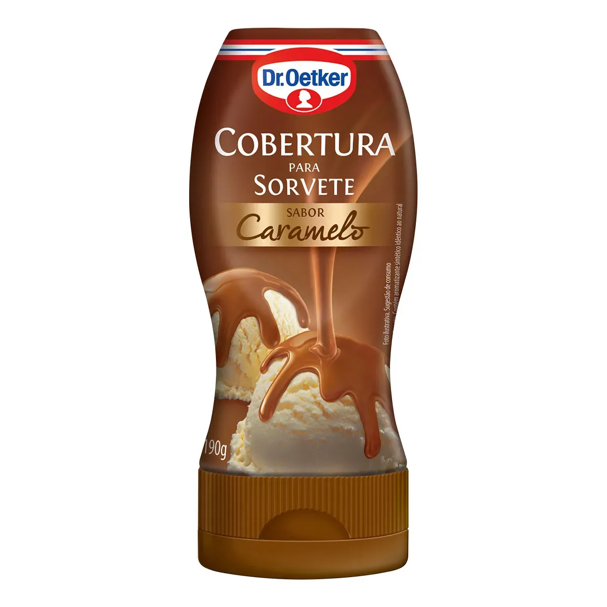 Cobertura para Sorvete Caramelo Dr.Oetker 190G