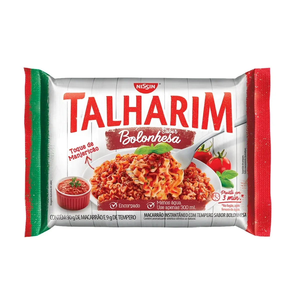 Macarrão Instantâneo Talharim Bolonhesa Nissin 99G