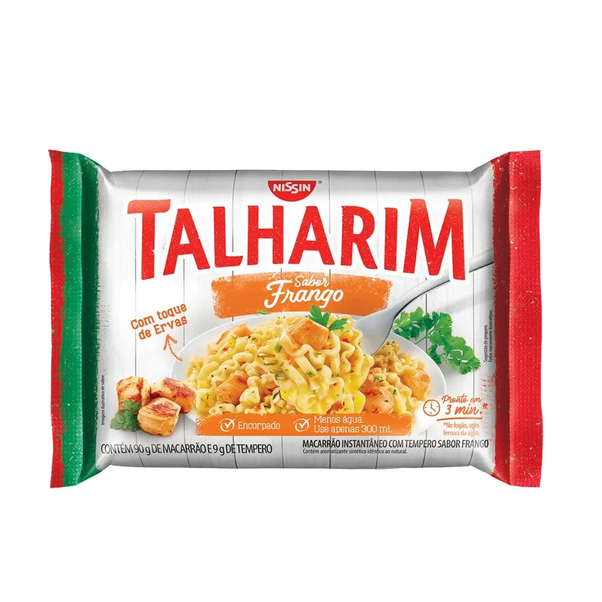 Macarrão Instantâneo Talharim Frango Nissin 99G