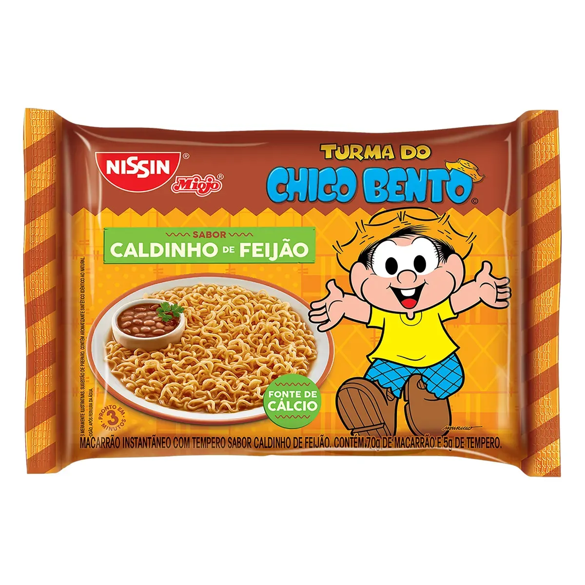 Macarrão Instantâneo Caldinho Feijão Nissin 75G