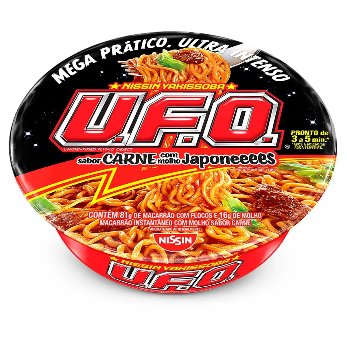 Macarrão Instantâneo Yakissoba U.F.O. Nissin 97G