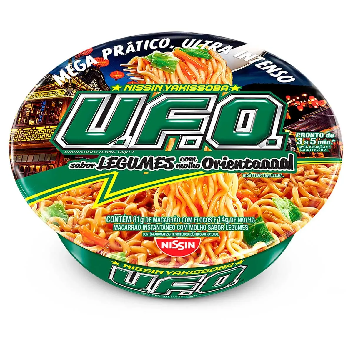 Macarrão Instantâneo Yakissoba Legumes Nissin 95G