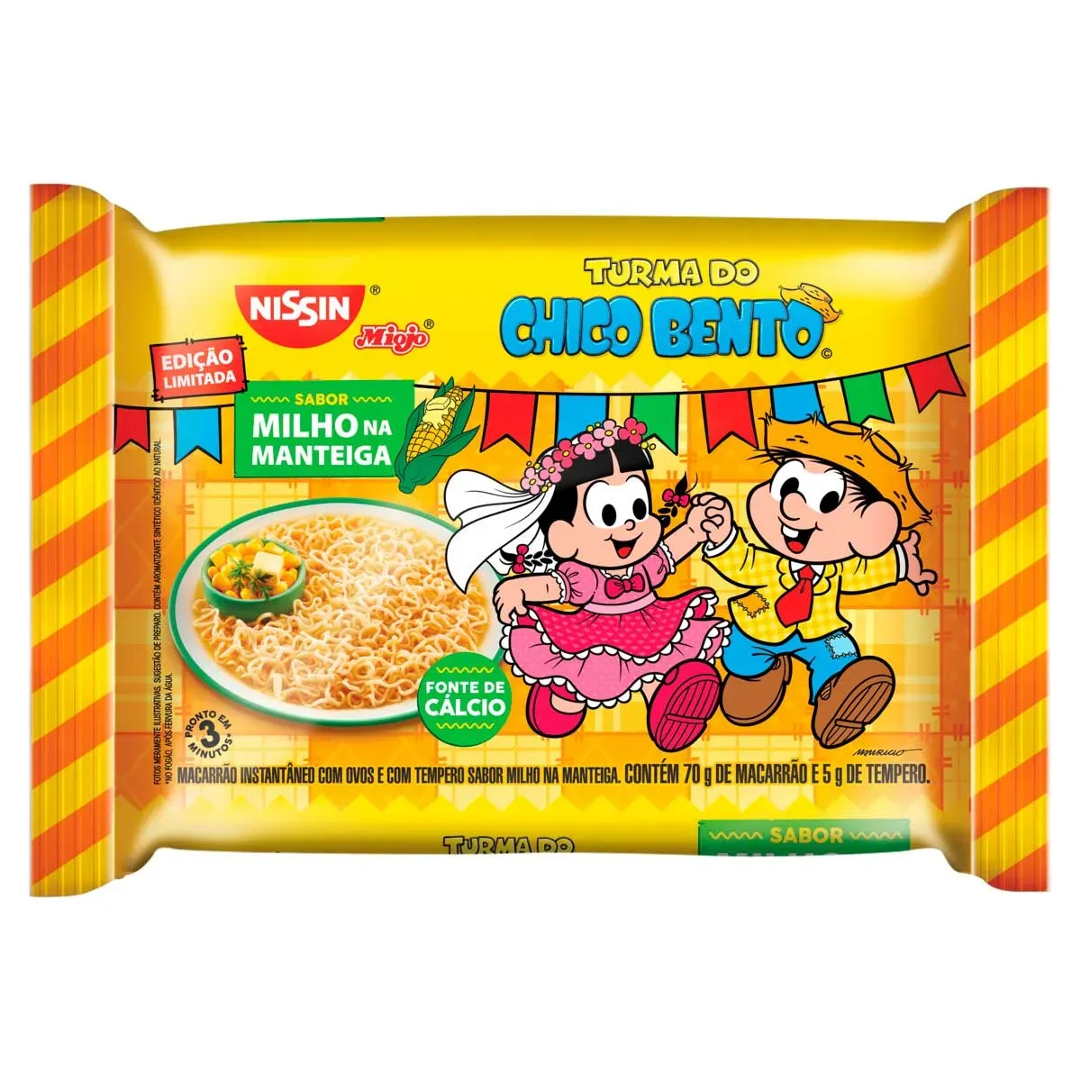 Macarrão Instantâneo Milho na Manteiga Nissin 75G