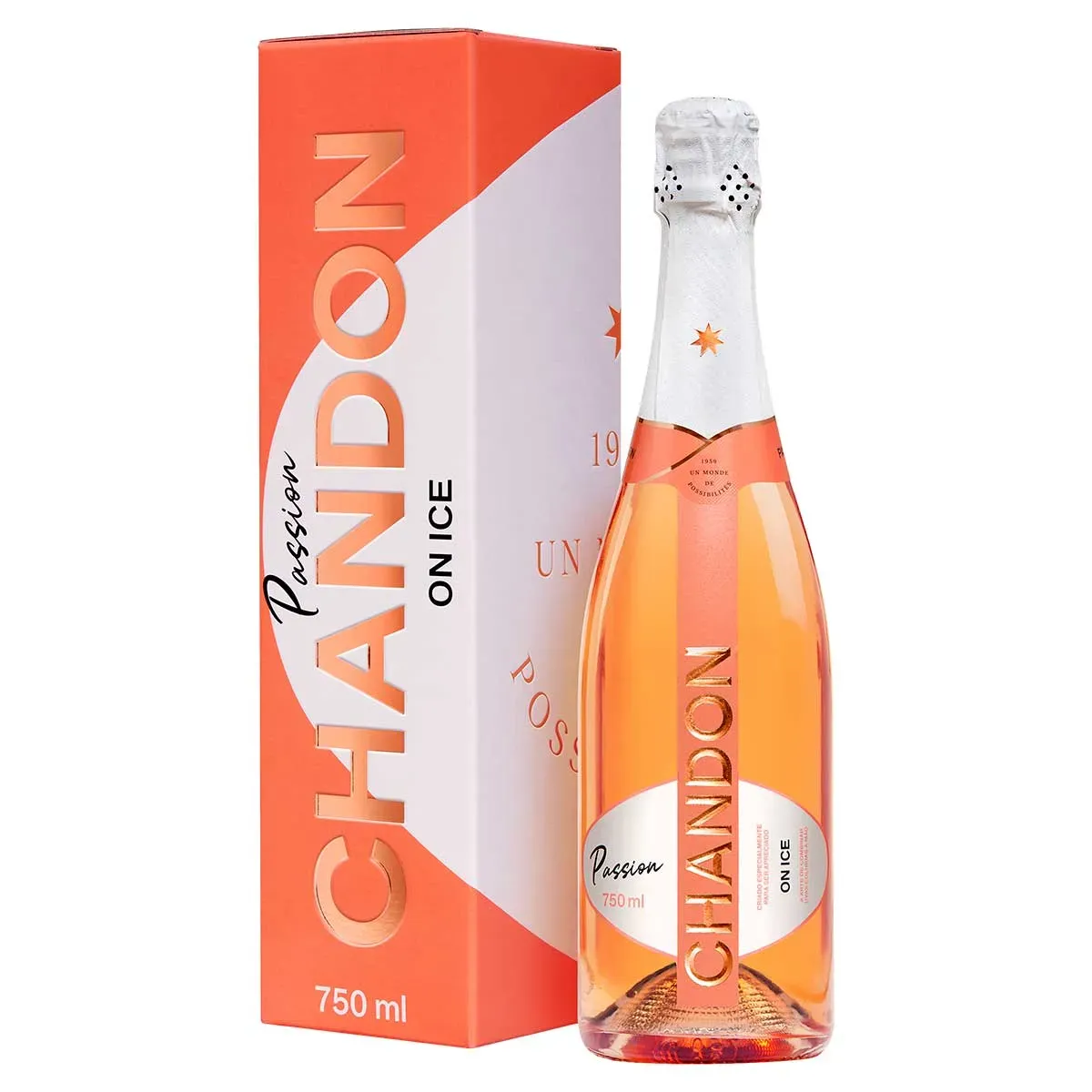 Espumante Brasileiro Rosé Demi-Sec Passion 750ML