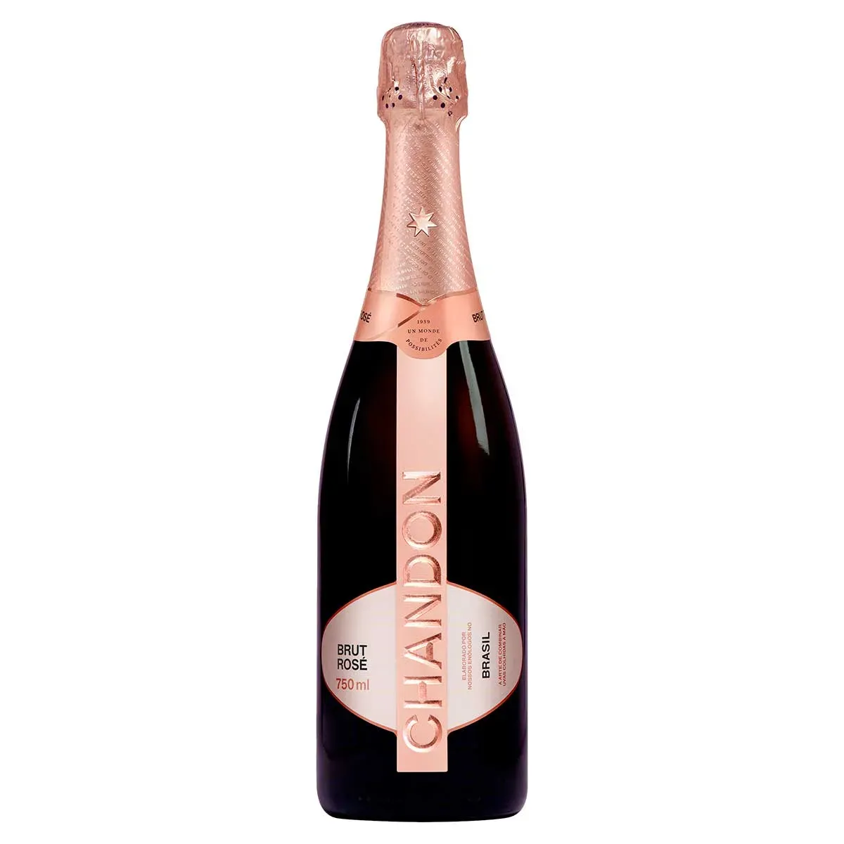 Espumante Brasileiro Rosé Brut Chandon Pinot 750ML