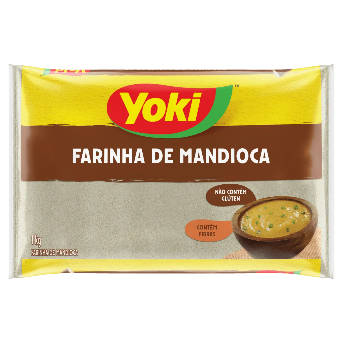 Farinha de Mandioca Fina Yoki 1KG