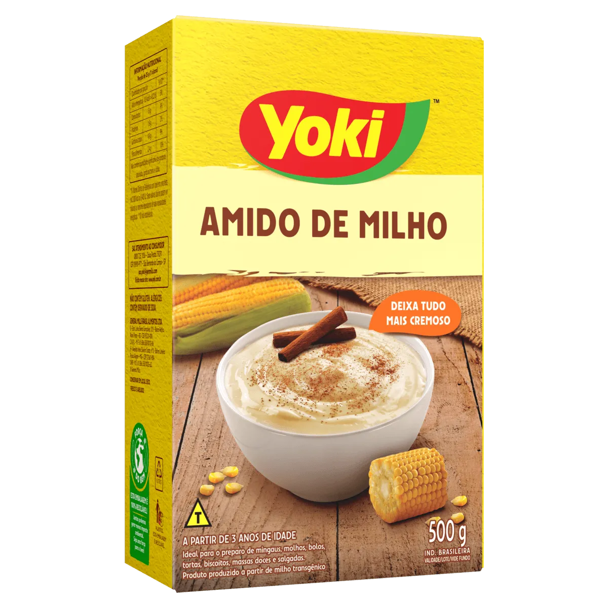 Amido de Milho Yoki 500G
