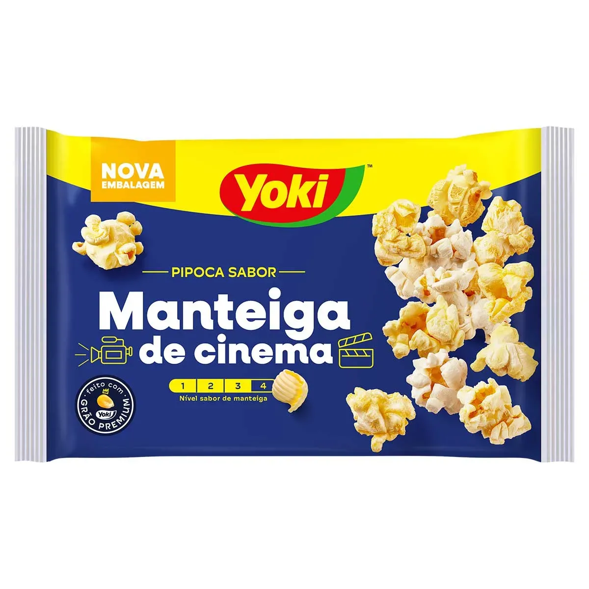 Pipoca Micro-Ondas Manteiga Cinema Yoki 100G