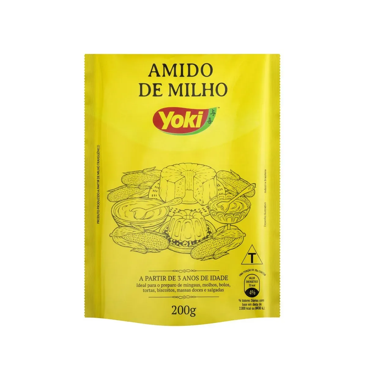 Amido de Milho Yoki 200G