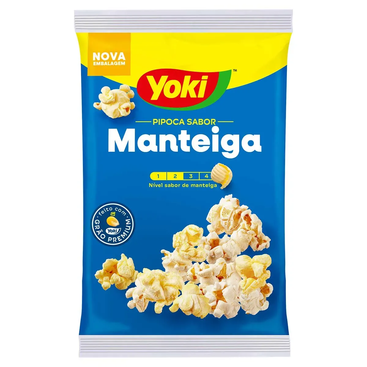 Pipoca para Micro-Ondas Manteiga Yoki 50G