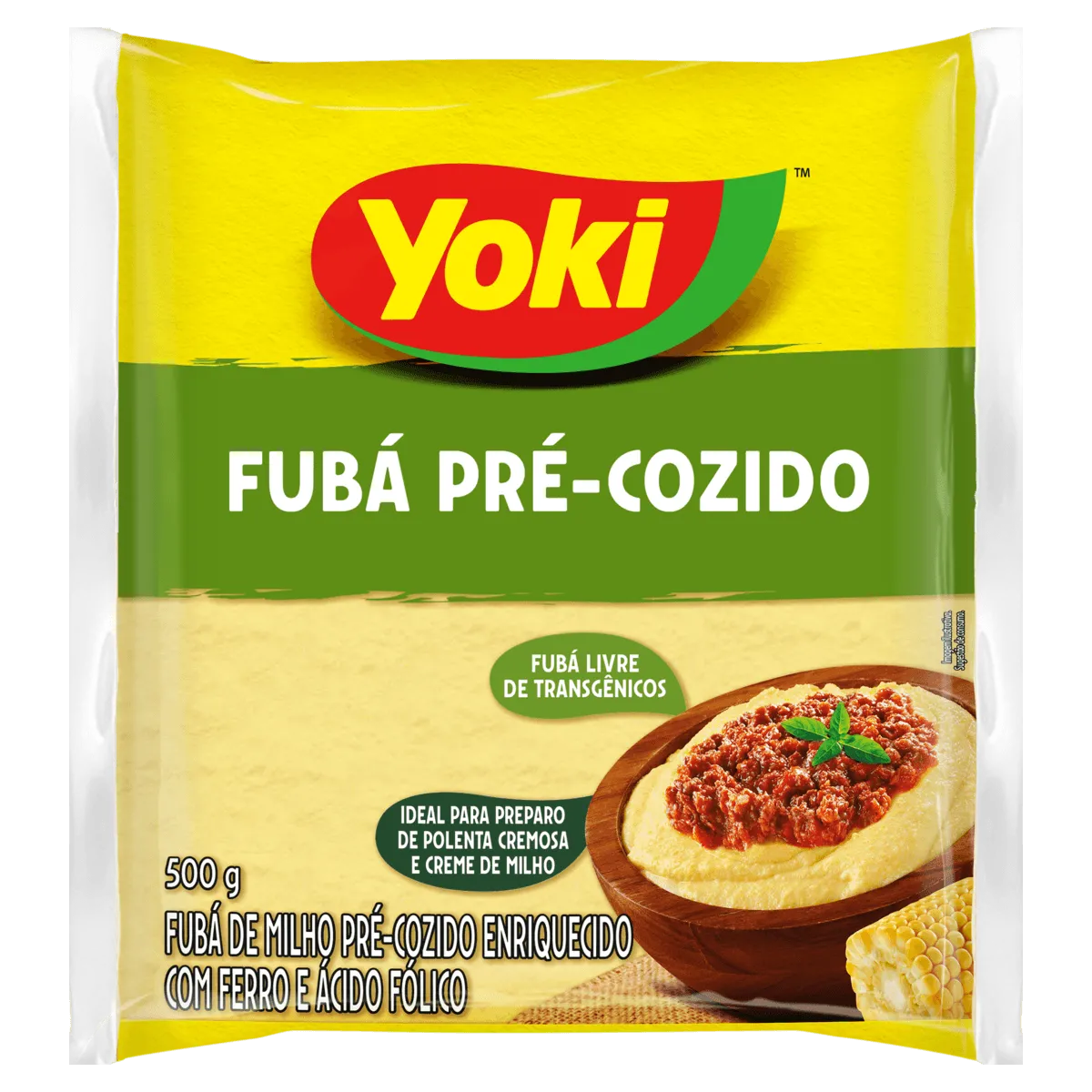 Fubá de Milho Pré-Cozido Yoki 500G