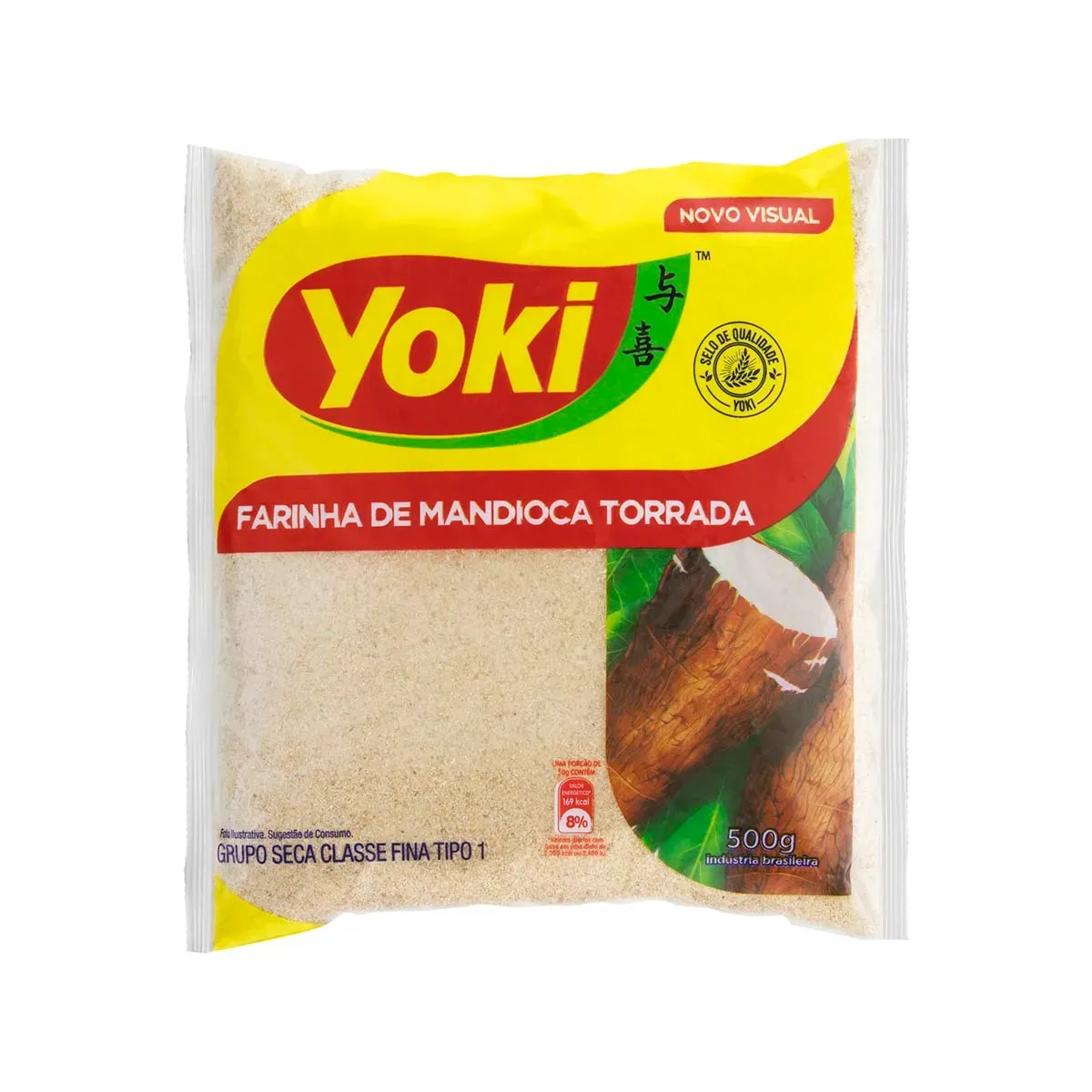 Farinha de Mandioca Torrada Fina Yoki 500G