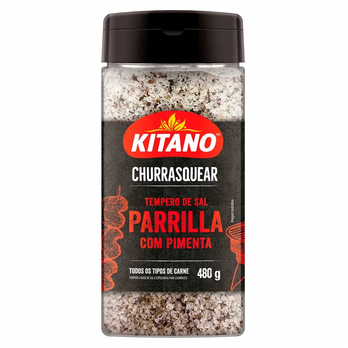Sal Parrilla Pimenta Churrasquear Kitano 480G