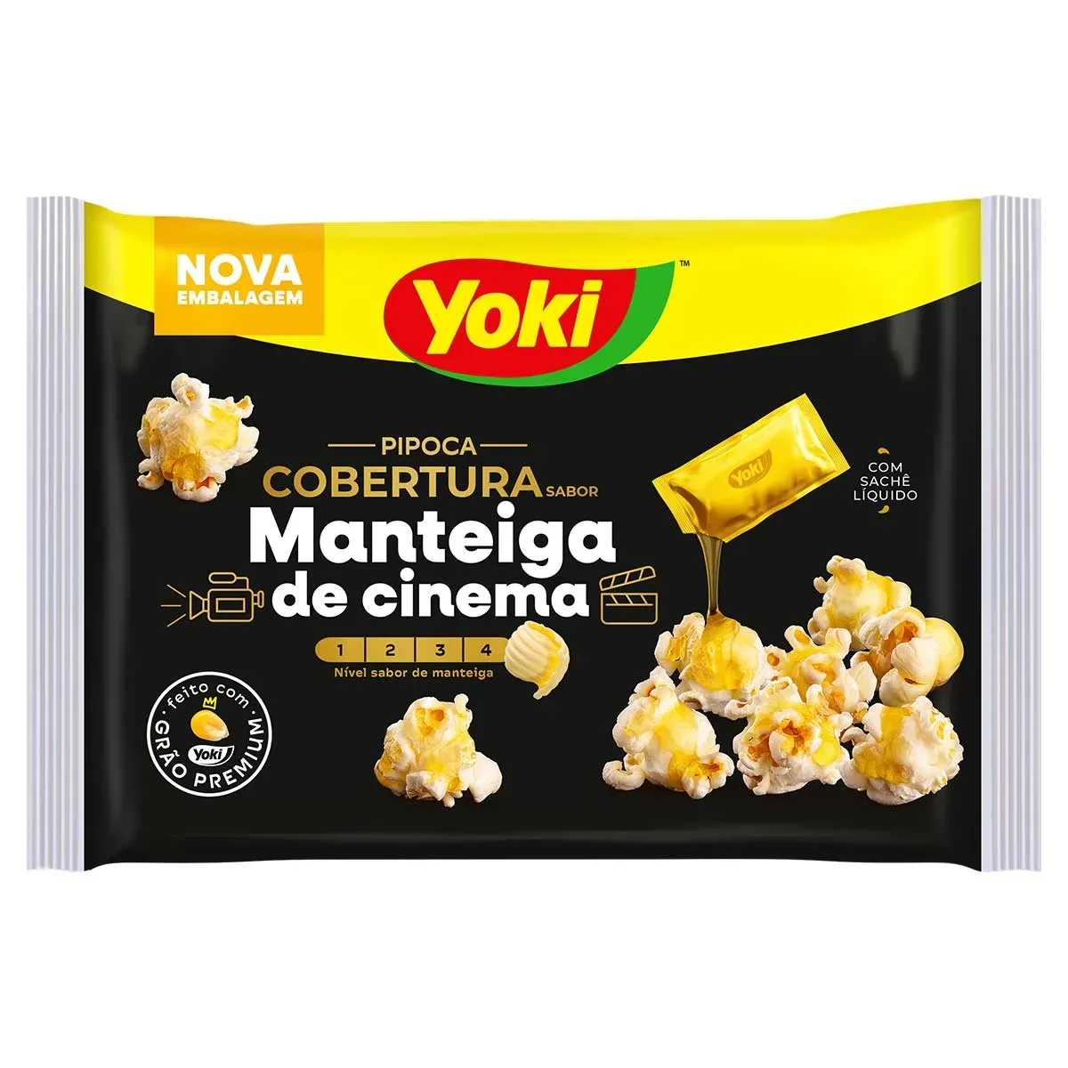 Pipoca Micro-Ondas Sal Cobertura Yoki 105G