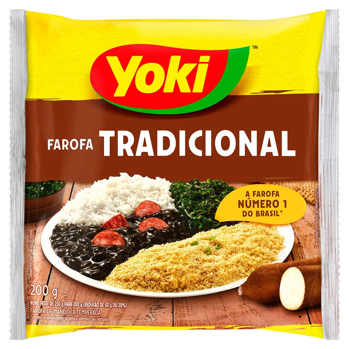 Farofa de Mandioca Yoki 200G