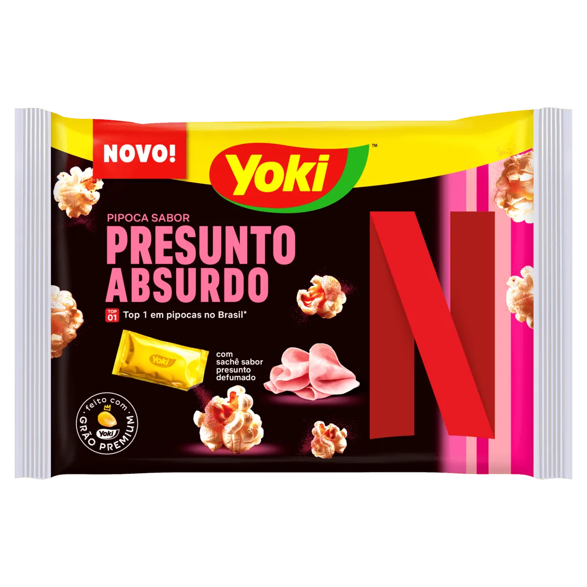 Pipoca Micro-Ondas Presunto Absurdo Sal Yoki 95G