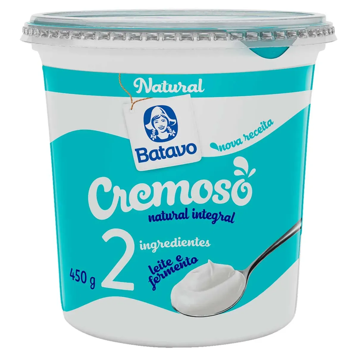 Iogurte Integral Cremoso Batavo 450G