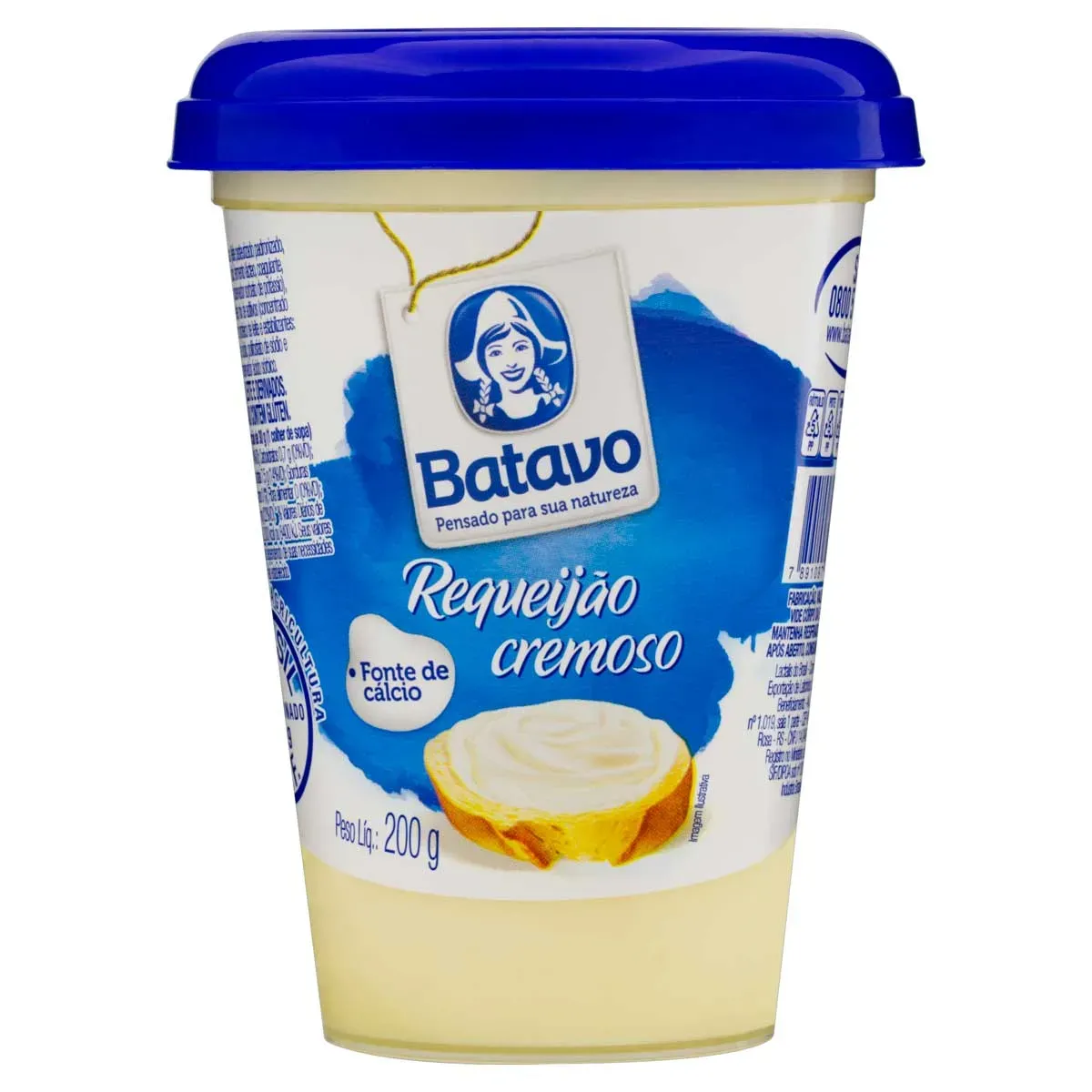 Requeijão Cremoso Batavo Copo 200G