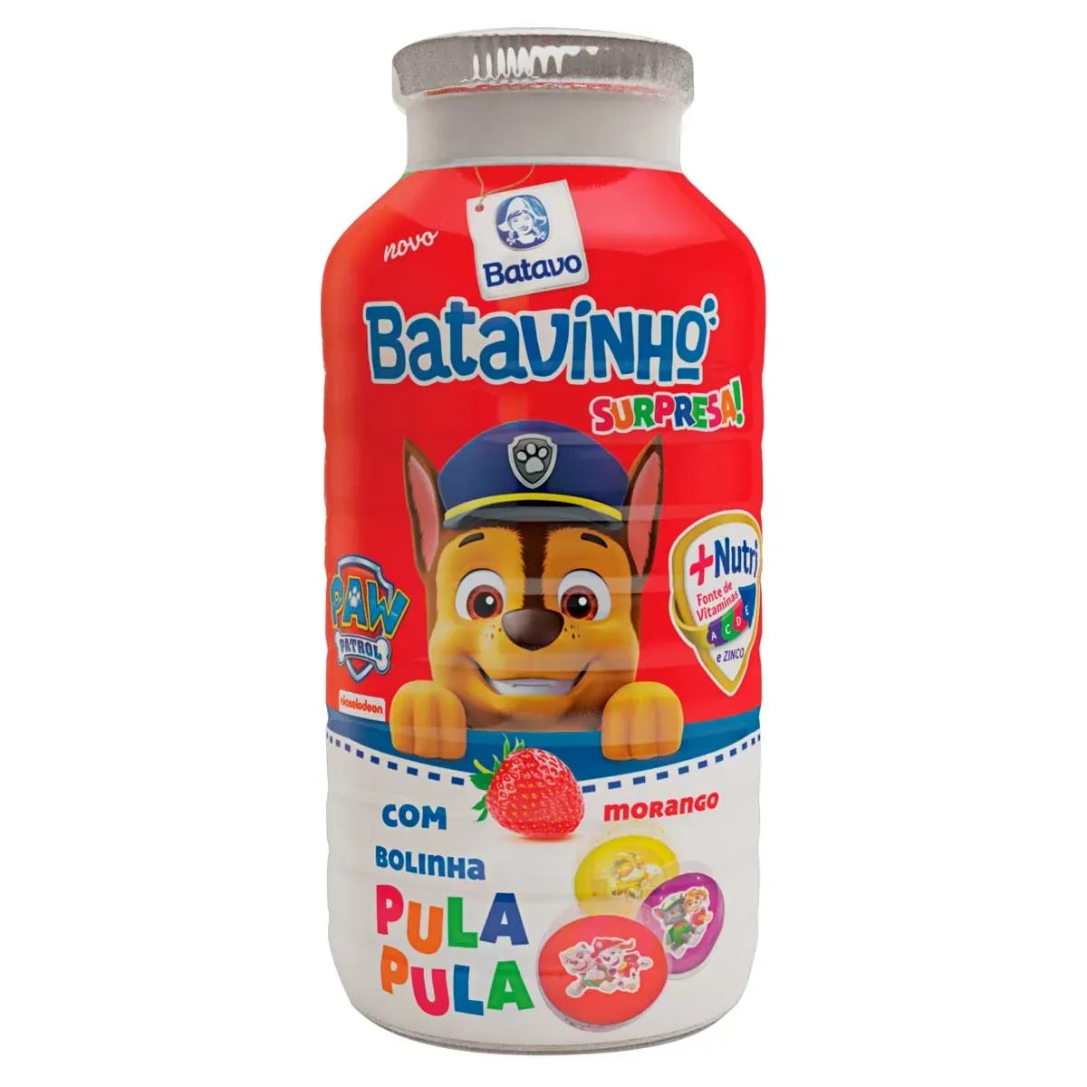 Iogurte Semidesnatado Morango Paw Patrol 110G