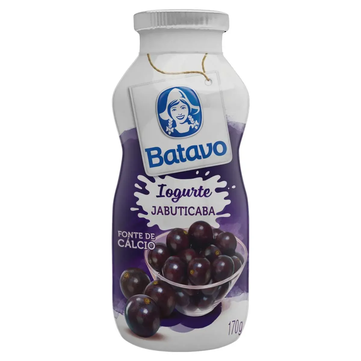 Iogurte Semidesnatado Jabuticaba Batavo 170G