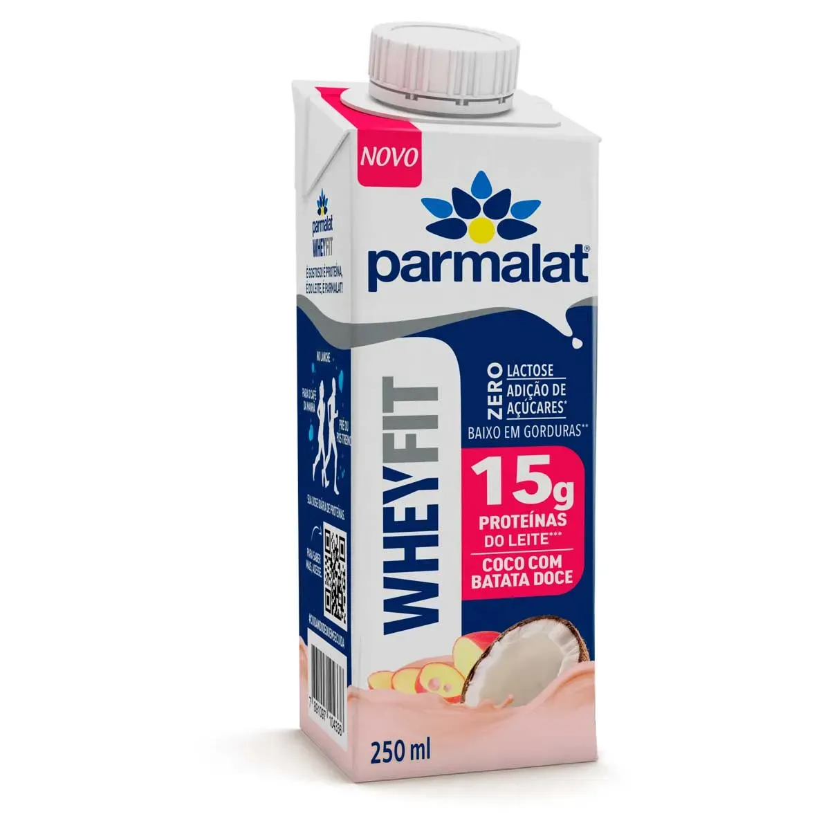 Bebida Láctea Zero Lactose Wheyfit Parmalat 250ML