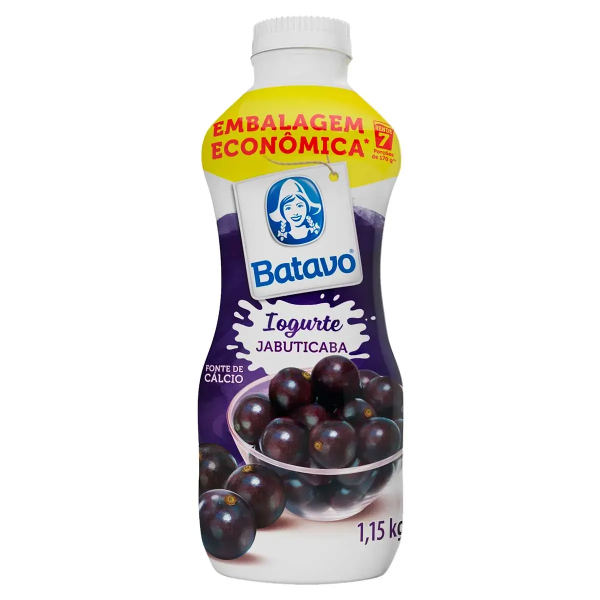 Iogurte com Preparado de Jabuticaba Batavo 1,15KG