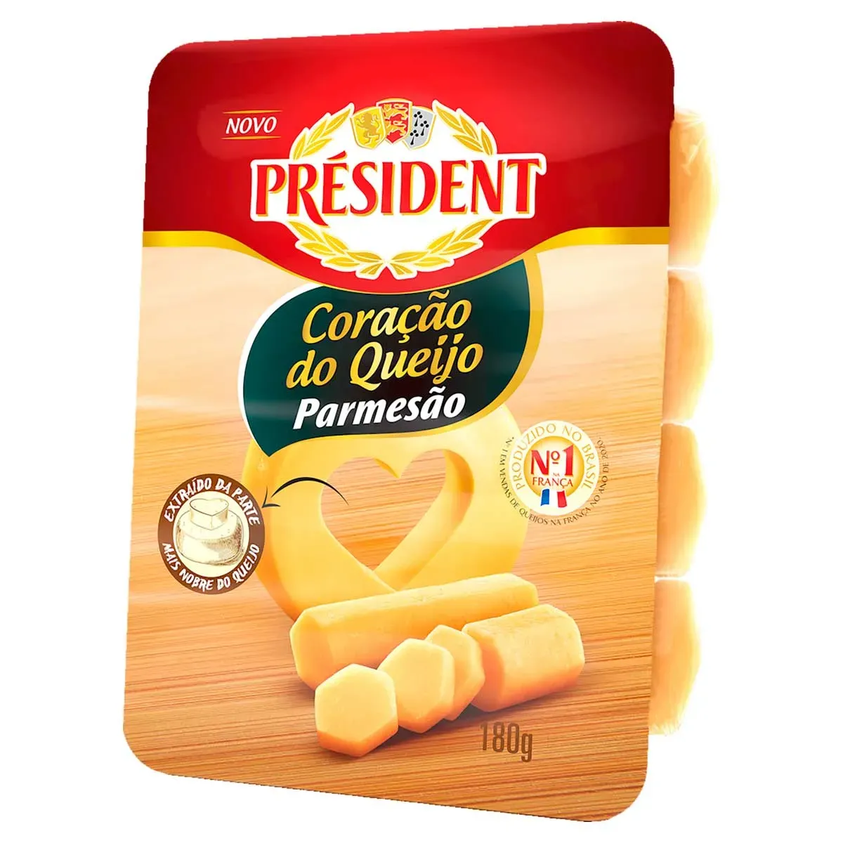 Queijo Parmesão Cilindro Président 180G