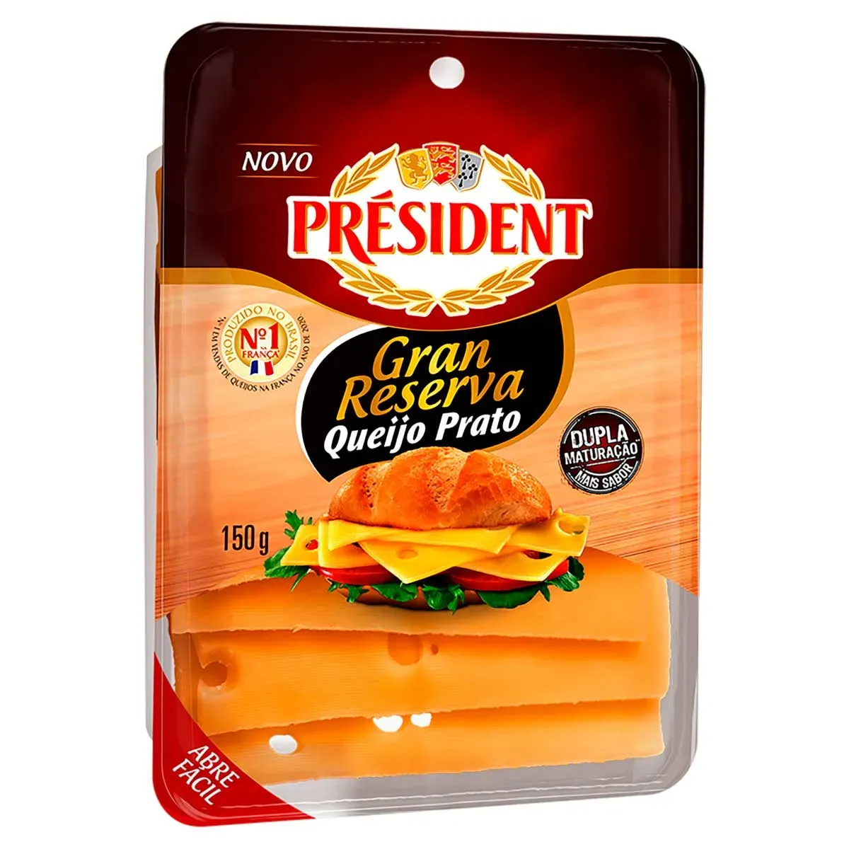 Queijo Prato Maturado Gran Reserva Président 150G