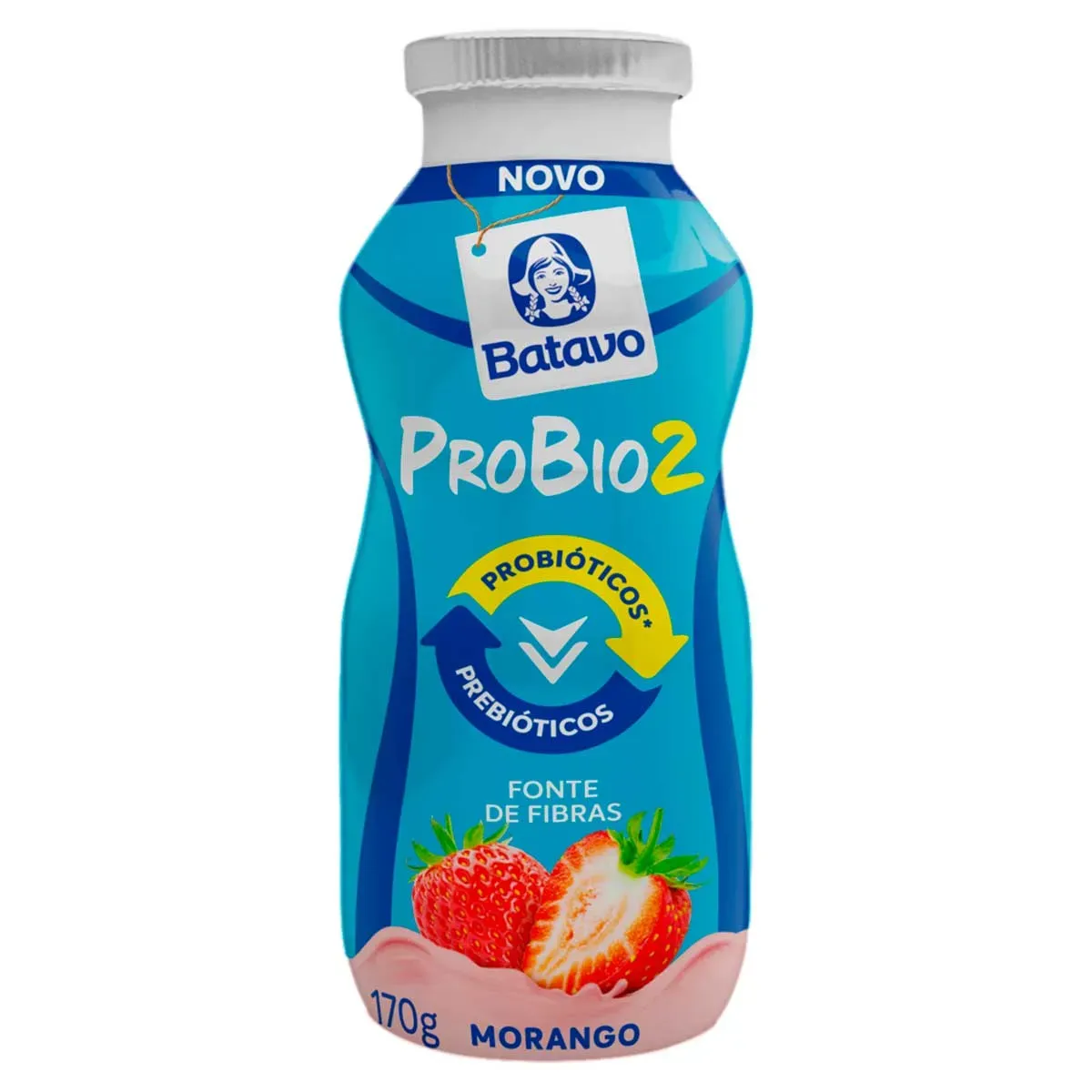Iogurte Morango Probio2 Batavo 170G