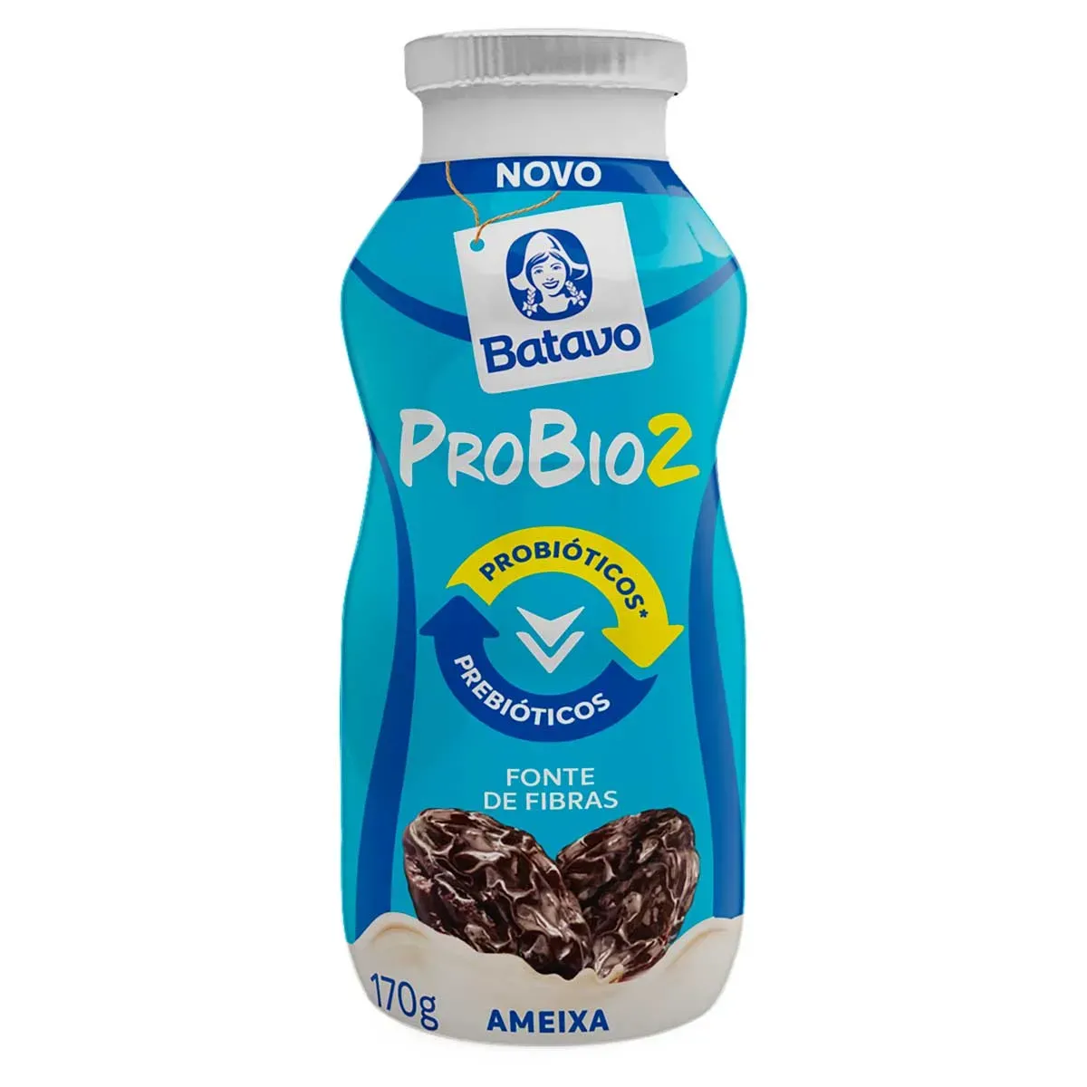 Iogurte Ameixa Probio2 Batavo 170G