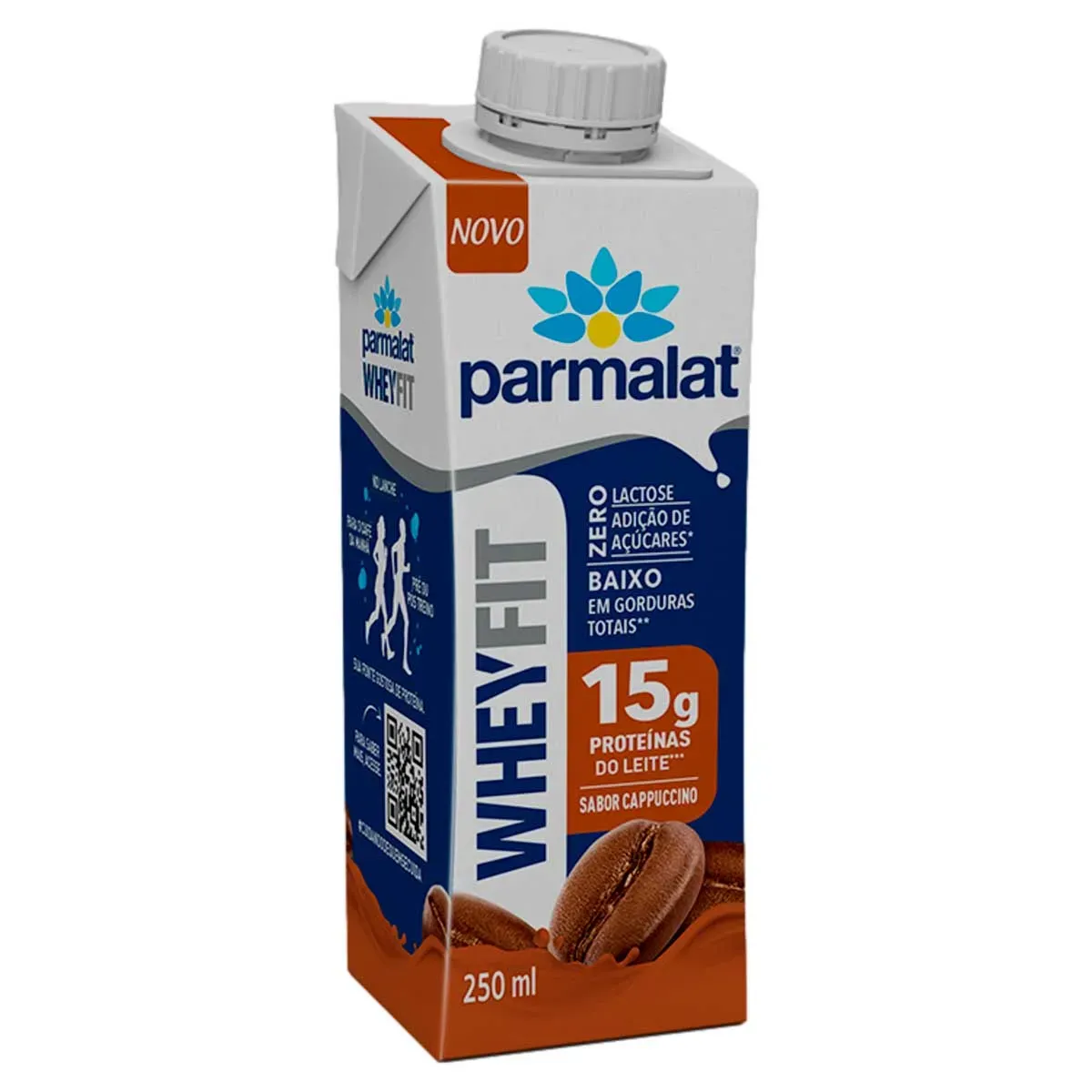 Bebida Láctea Cappuccino Proteínas Parmalat 250ML
